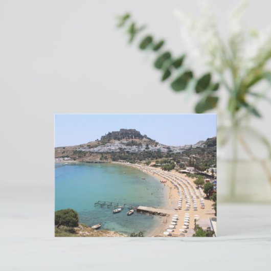 Carte Postale Lindos (Debout devant)