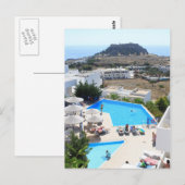Carte Postale Lindos Gardens (Devant / Derrière)