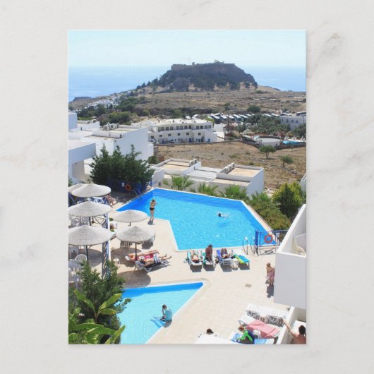 Carte Postale Lindos Gardens (Devant)