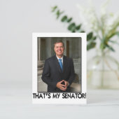 Carte Postale Lindsey Graham, C'est mon sénateur ! (Debout devant)