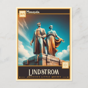 Carte Postale Lindstrom, Minnesota   VINTAGE