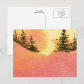 Carte postale "Line Pine #2" Country Roads (Devant / Derrière)