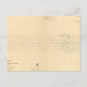 Carte Postale Linea Divisoria Entre Mexique 6