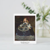 Carte Postale L'Infanta Margarita Teresa Par Diego Velazquez (Debout devant)