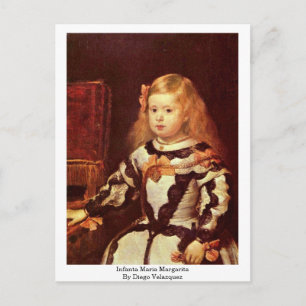 Carte Postale L'Infanta Maria Margarita Par Diego Velazquez