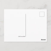 Carte Postale L'infini continue pour toujours (Dos)