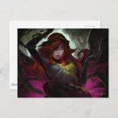 Carte Postale L'infini Poison de crise Illustration d'Ivy (Devant / Derrière)