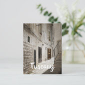 Carte Postale Linge suspendu pour sécher dans une ruelle en Ital (Debout devant)