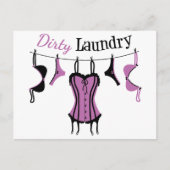 Carte Postale Lingerie (Devant)