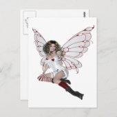 Carte Postale Lingerie Fairy (Devant / Derrière)