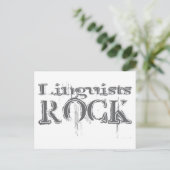 Carte Postale Linguistes Rock (Debout devant)