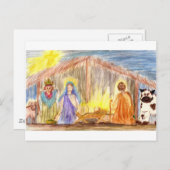 Carte Postale Linha de Produtos Presépio (Devant / Derrière)