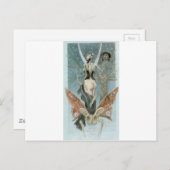 Carte Postale L'initiation sentimentale par Felicien Rops (Devant / Derrière)