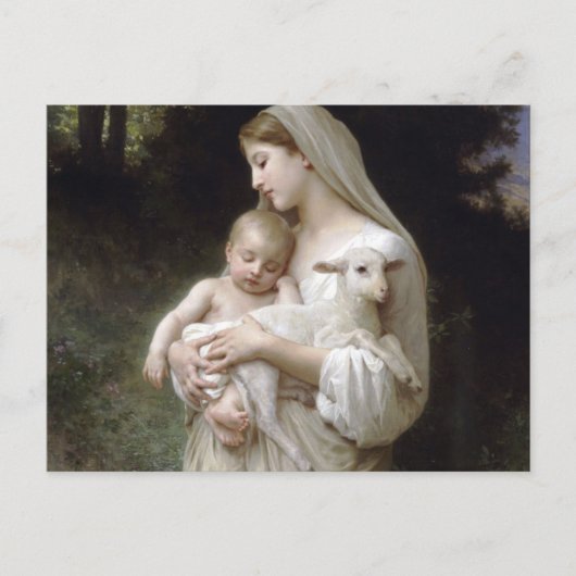 Carte Postale L'Innocence, William-Adolphe Bouguereau (Devant)
