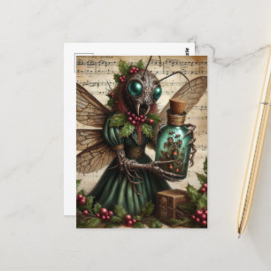 Carte Postale L'insecte de Noël Déplaisant