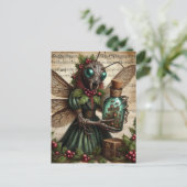 Carte Postale L'insecte de Noël Déplaisant (Debout devant)