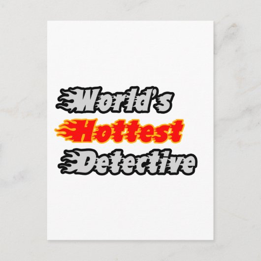 Carte Postale L'inspecteur le plus enthousiaste du monde (Devant)