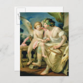 Carte Postale L'inspiration du poète, 1785 (Devant / Derrière)