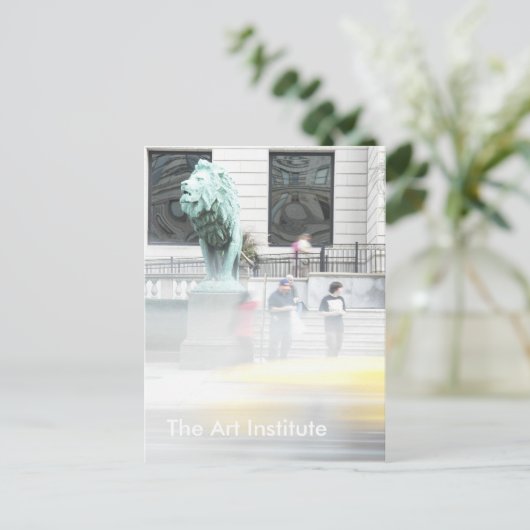 Carte Postale L'Institut d'Art (Debout devant)