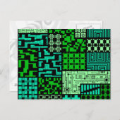 Carte postale "L'intelligence" (Devant / Derrière)