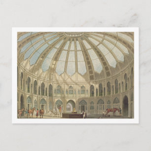 Carte Postale L'Intérieur des Écuries, de 'Vues du Ro