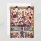 Carte Postale L'intronisation de Suleyman le Magnifique (Devant / Derrière)