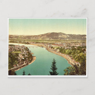 Carte Postale Lintz (Linz), vue générale, Haute-Autriche, A