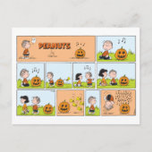 Carte Postale Linus & Lucy | Chanter Jack-O-Lantern (Devant)