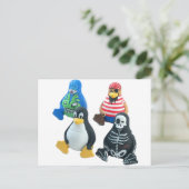 Carte Postale linux (Debout devant)