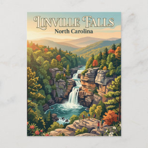 Carte Postale Linville Falls Caroline du Nord