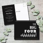 Carte Postale L'Invitation du grand 40e anniversaire<br><div class="desc">Jeter un jalon pour la fête du 40e anniversaire ? Ces cartes postales d'invitation feront que les invités seront heureux d'assister à votre fête. CORRESPONDRE des articles dans notre magasin.</div>