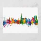 Carte Postale Linz Autriche Skyline (Devant)