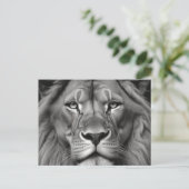 Carte Postale Lion (Debout devant)