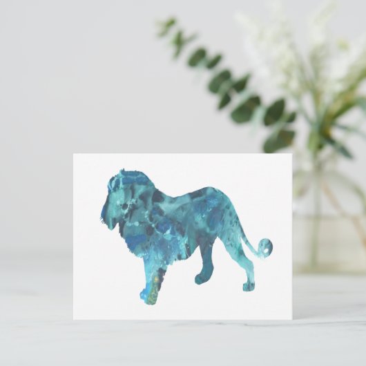 Carte Postale Lion (Debout devant)