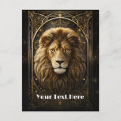 Carte Postale Lion (Devant)