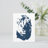 Carte Postale Lion (Debout devant)