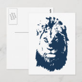 Carte Postale Lion (Devant / Derrière)