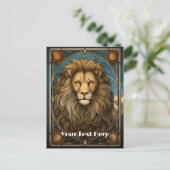 Carte Postale Lion (Debout devant)