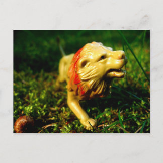 Carte Postale lion