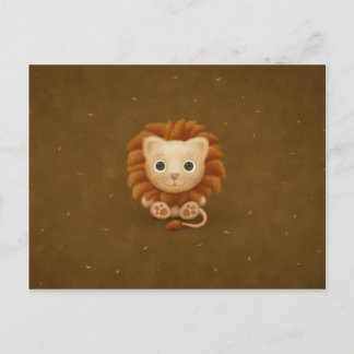 Carte Postale Lion