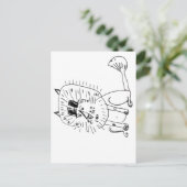 Carte Postale Lion (Debout devant)