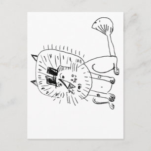 Carte Postale Lion