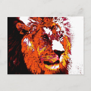 Carte Postale Lion
