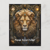 Carte Postale Lion (Devant)