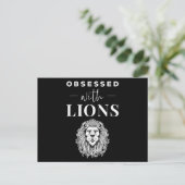 Carte Postale Lion (Debout devant)
