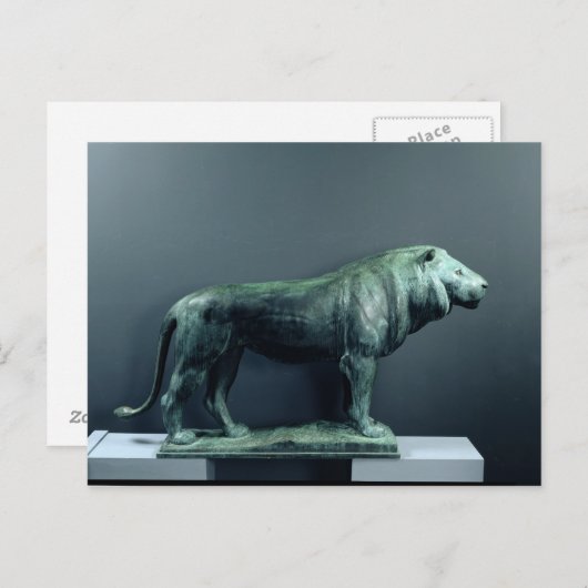 Carte Postale Lion, 1904 (Devant / Derrière)