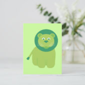Carte Postale Lion adorable (Debout devant)
