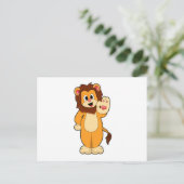 Carte Postale Lion avec Mane (Debout devant)