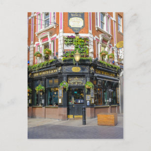 Carte Postale Lion blanc, Covent Garden, Londres Royaume-Uni