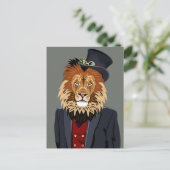 Carte Postale Lion classique (Debout devant)